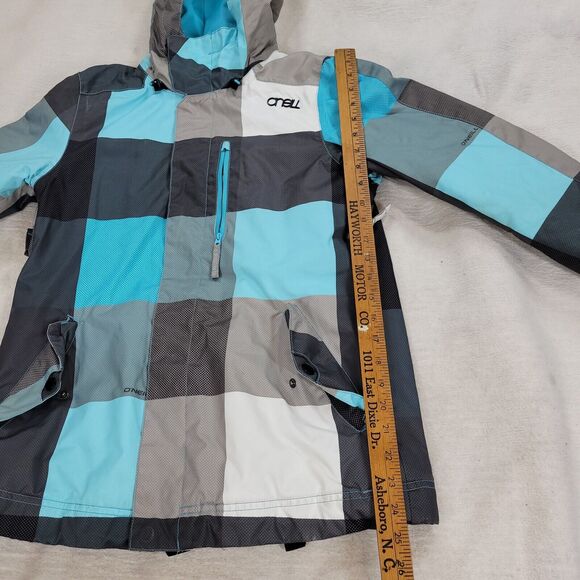 O Neill Jacket Size Small Blue Snowboarding Winter Cold Skiing Escape 8000 Grs - Picture 6 of 16